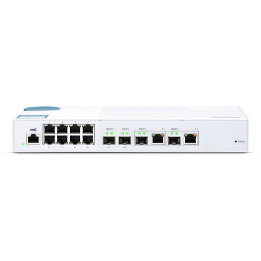 Qnap QSW-M408-4C 12-PORT Layer 2 Managed - QSW-M408-2C-US