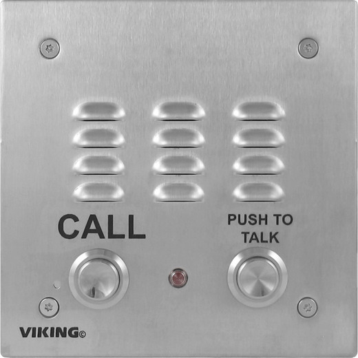 Viking E-30-PT Push-To-Talk Entry Phone IP66 316 SS Flush Mount
