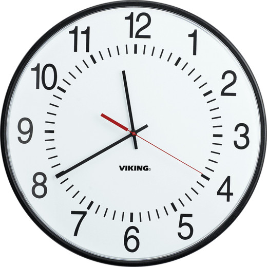 Viking 16in. in. Analog Clock - CL-A16