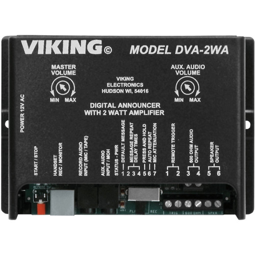Viking 7.5 Minute Digital Voice / Promotion-on-Hold Announcer - DVA-2WA