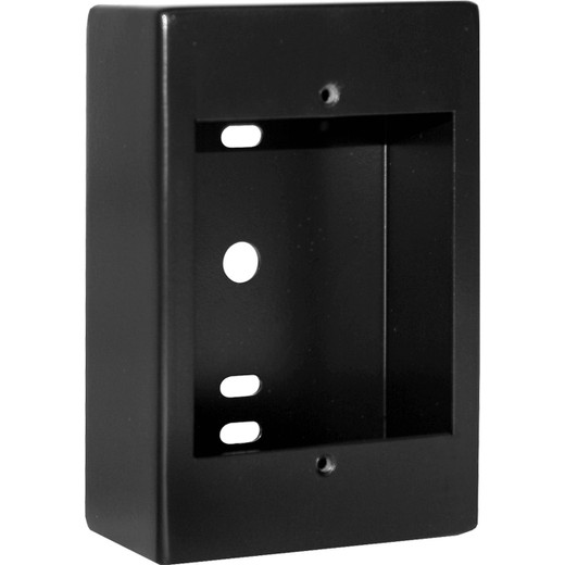 Textured Black Powder Painted Back Box for Surface Mounting the DB40  E-40  E-50  or VCAM-2