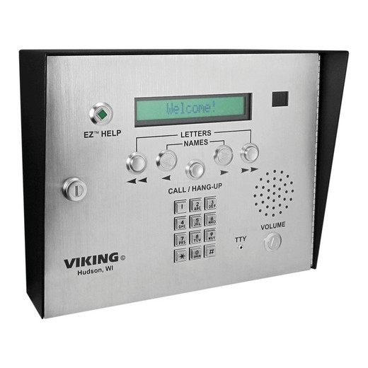 Viking AES-2005S 525-Name Apartment Entry System w/ Camera