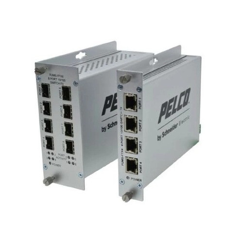 Pelco FUMS-GFX4 4-Port Gigabit SFP Fiber Switch