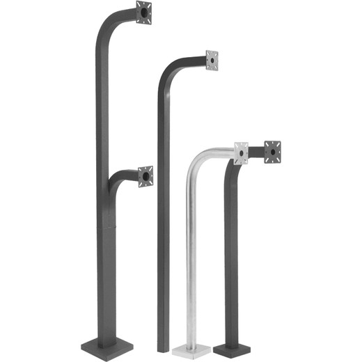 Viking Dual Height Gooseneck Pedestal: 40in. in. and 70in. in. - VE-GNP-2