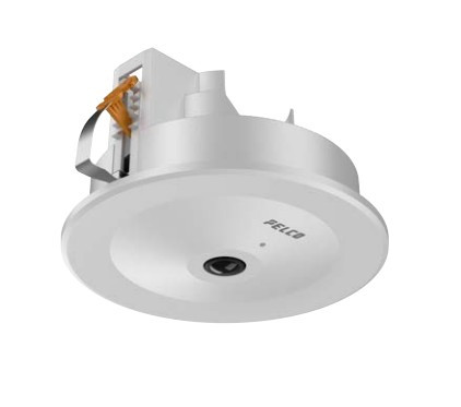 SRXF3-8360-ERS Pelco 8MP 360 degree fisheye lens detail with IR capability