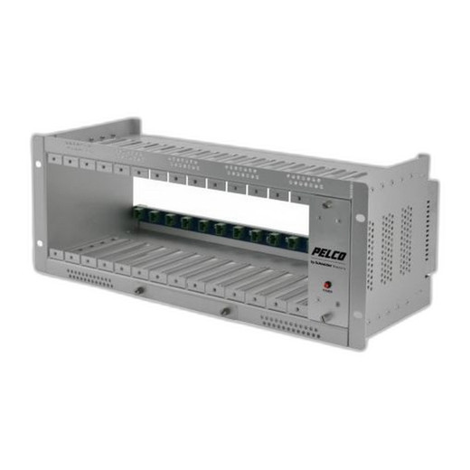 Pelco EURACK Card Cage Rack Mount EU/UK/AU Power