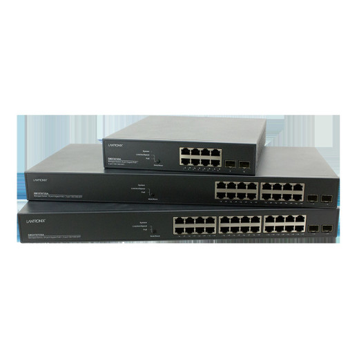 Pelco SM24TAT2SA-NA 26-Port Gigabit Managed PoE+ Switch