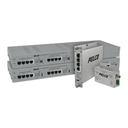 Pelco EC-3008ULPOE-R 8-Port 30W PoE Switch