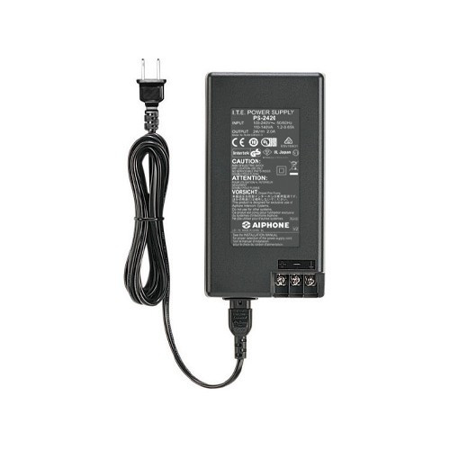 Aiphone 24V DC Power Supply 2A UL Listed - PS-2420UL