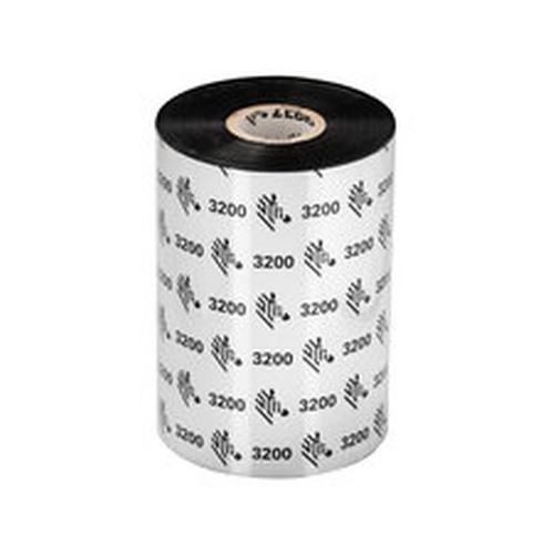 Zebra Wax/Resin Ribbon 89mmx450m 3200; High Performance 25mm core 6/box - 03200BK08945