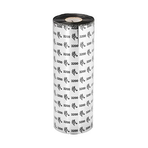 Zebra Wax/Resin Ribbon 156mmx450m 3200; High Performance 25mm core 6/box - 03200BK15645
