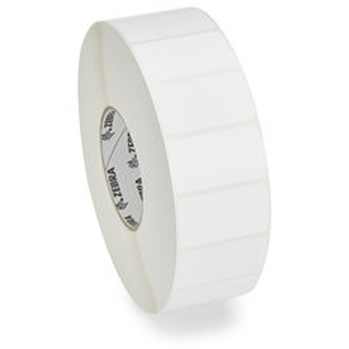Zebra Label Paper 2x1.25in ; DT 8000D Lab Coated Permanent Adhesive 1in core 1000/roll - 10025358