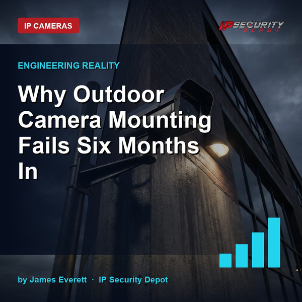 Why Outdoor Camera Mounting Fails Six Months In