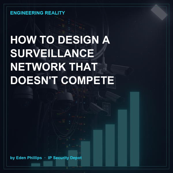 How to Design a Surveillance Network That Doesn't Compete With Production Traffic