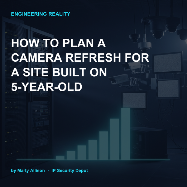 How to Plan a Camera Refresh for a Site Built on 5-Year-Old Hardware