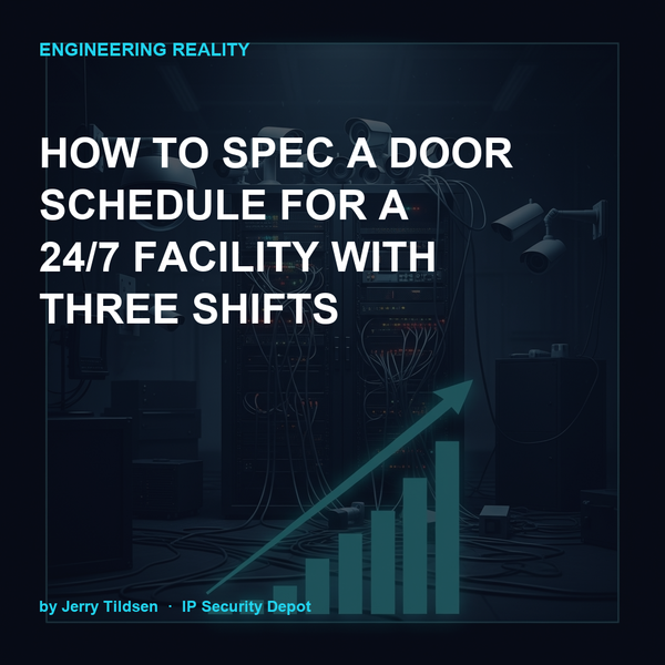 How to Spec a Door Schedule for a 24/7 Facility With Three Shifts