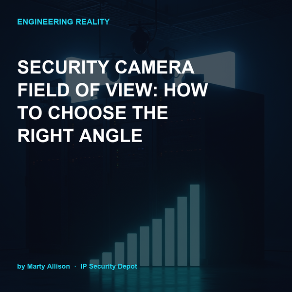 Security Camera Field of View: How to Choose the Right Angle