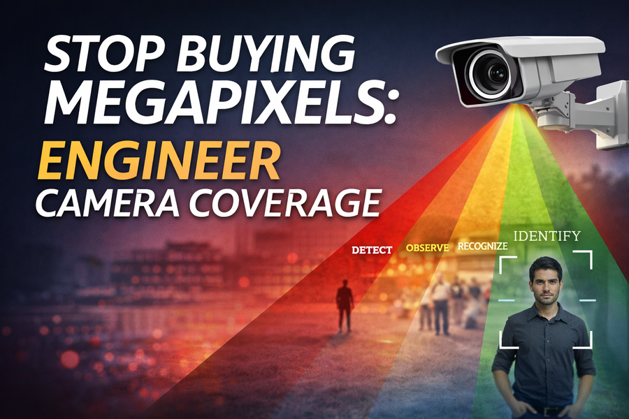 Stop Buying Megapixels: How to Actually Engineer Camera Coverage