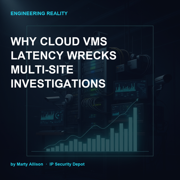 Why Cloud VMS Latency Wrecks Multi-Site Investigations