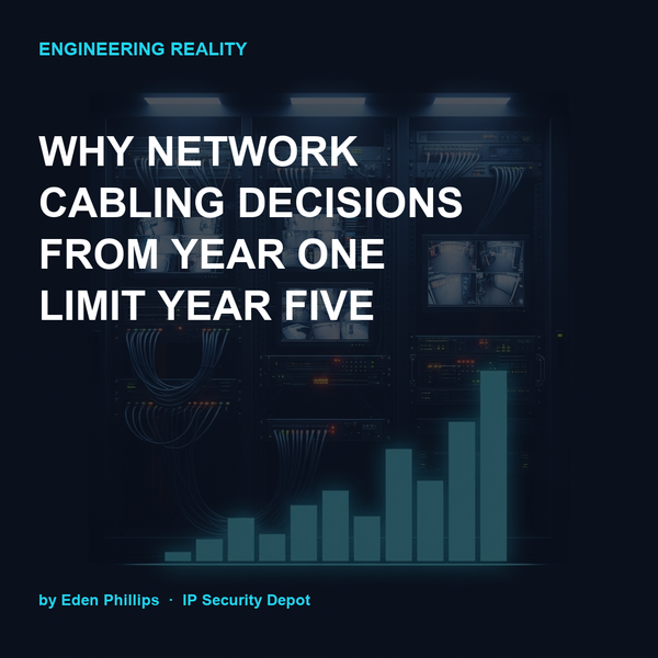Why Network Cabling Decisions From Year One Limit Year Five