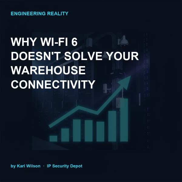 Why Wi-Fi 6 Doesn't Solve Your Warehouse Connectivity Problem