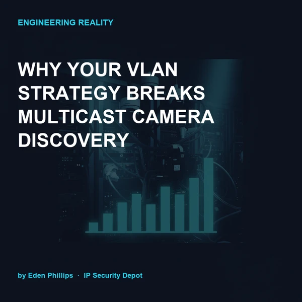 Why Your VLAN Strategy Breaks Multicast Camera Discovery