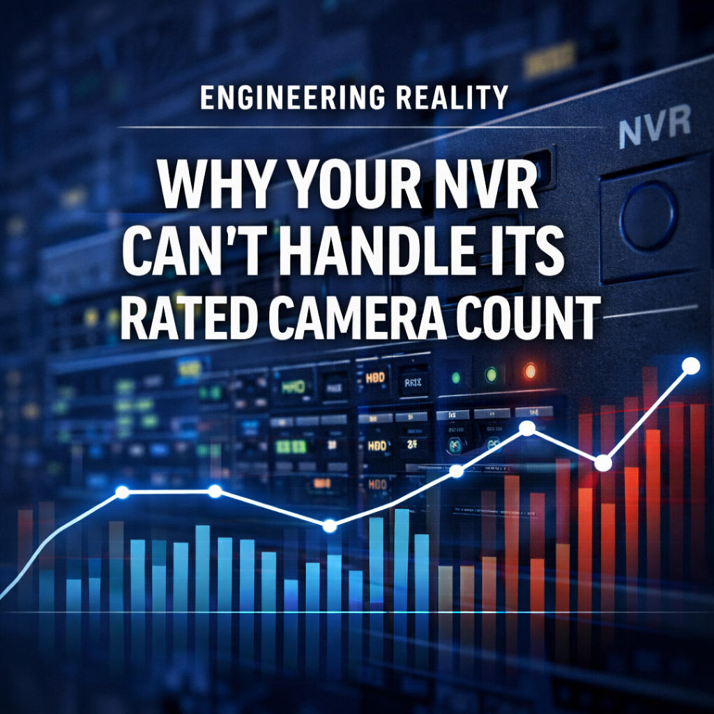 Why your NVR can't handle its rated camera count