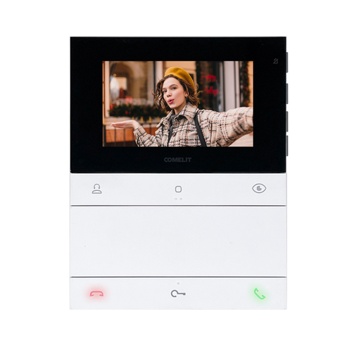 Comelit PL6721 Hands-Free People Door Entry Monitor 4.3