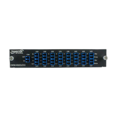Transition Networks CWDM-M1631LCR 16-Channel Media Converter