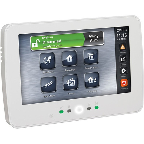 DSC HS2TCHPRO Proximity Keypad Reader with 7-inch Touchscreen