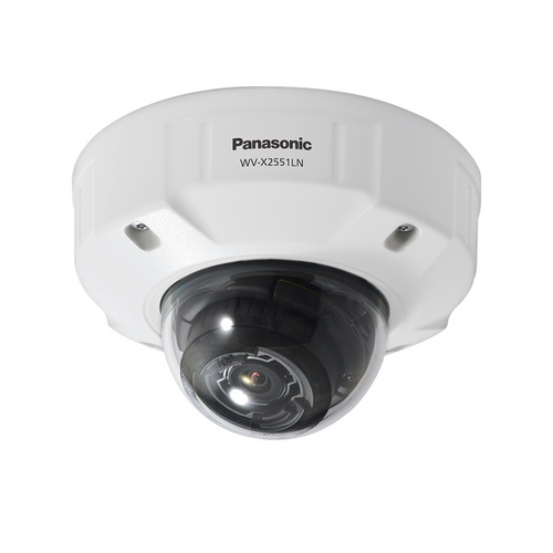 i-PRO WV-X2551LN 5MP AI-Enhanced Fixed Outdoor Dome IP Camera