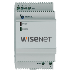 Hanwha PWR-DR12033 DIN Rail Mounting 33W Hardened Power Supply