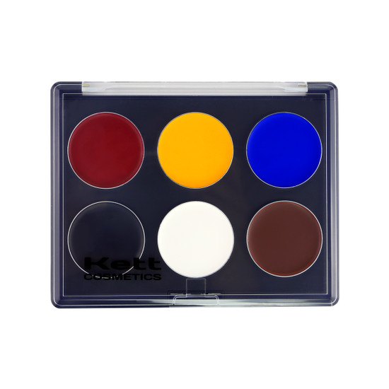 KETT FIXX CREME PALETTE COLOR THEORY - 6 SHADES