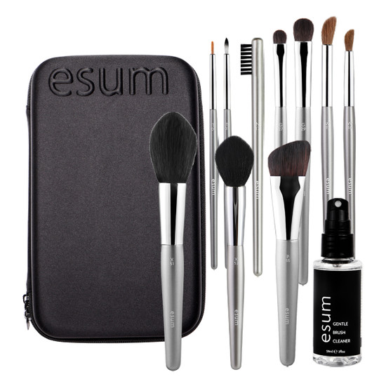 Esum Pro Exclusive Brush Set + Esum Brush Book & Brush Cleanser Free