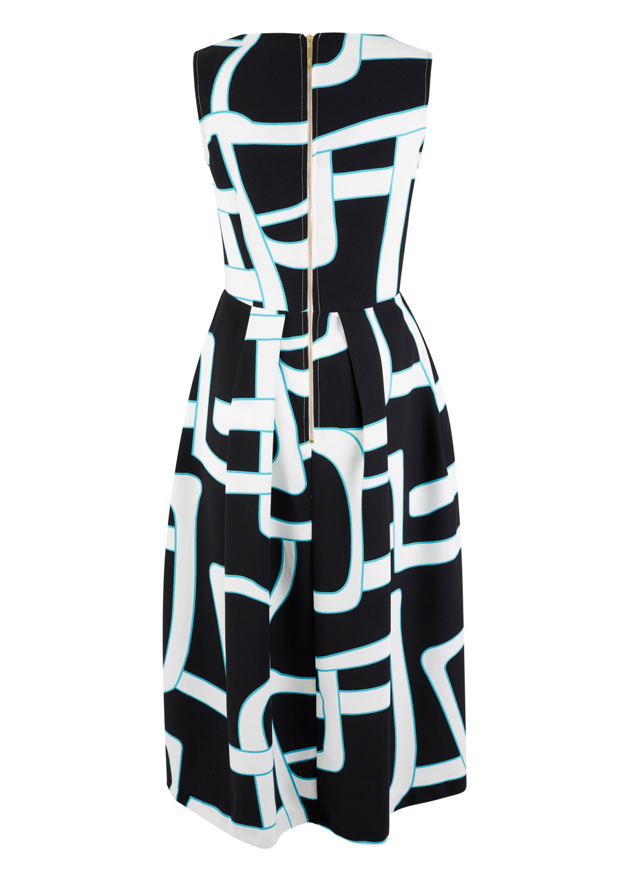 Closet Retro Cross Over Midi Dress - Closet London