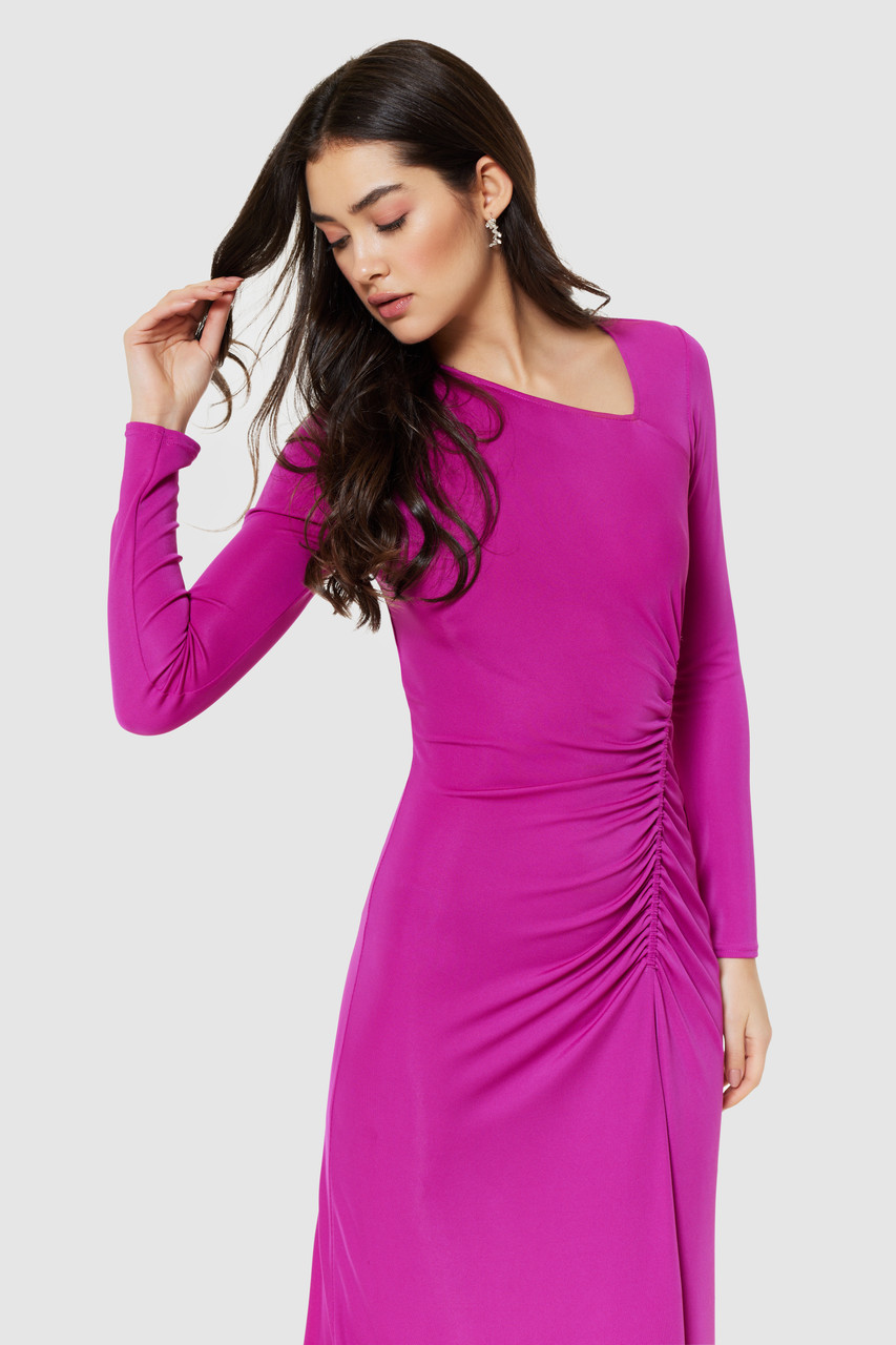 Effortlessly Chic in Magenta: Closet London's Midi, Bodycon, and A-Line ...