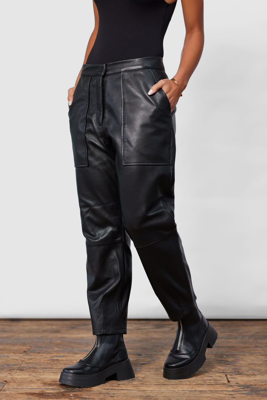 Vintage Soft Black Leather Pants Size S – COMMUNITY