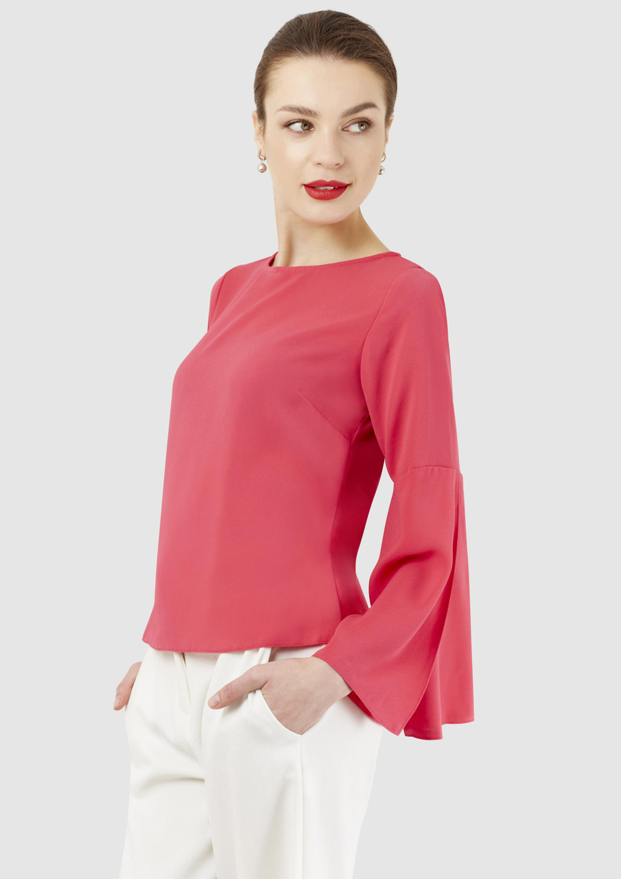 Closet London Volant Sleeve Blouse