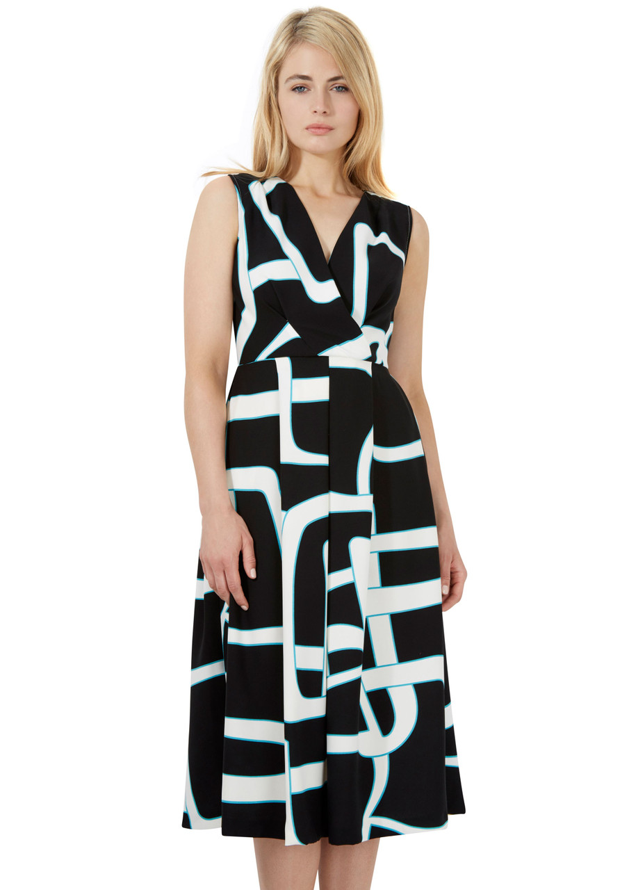 Closet Retro Cross Over Midi Dress