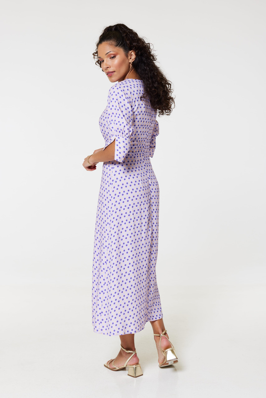 Closet London A-Line Midi Dress  LILAC