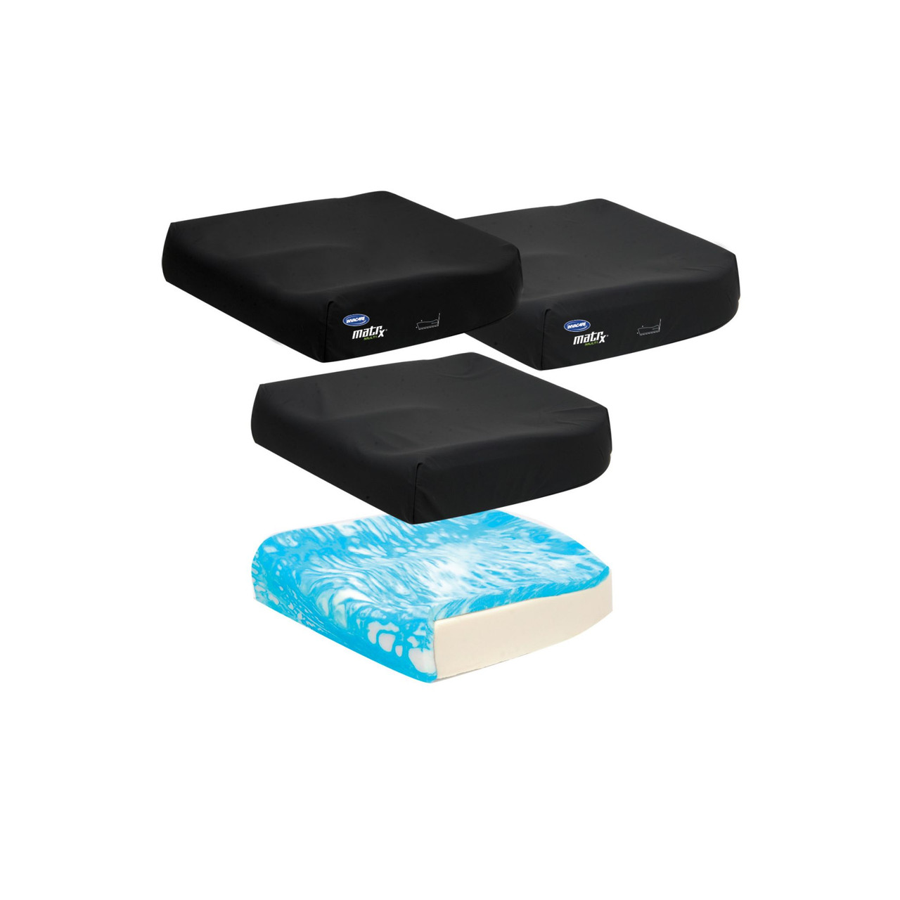 Invacare® Matrx Multi Gel Foam Wheelchair Cushion