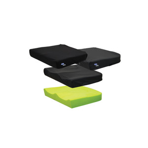 Invacare Motion Concepts Matrx PS Heavy-Duty Wheelchair Cushion (layered view) Invacare Motion Concepts Matrx PS Heavy-Duty Wheelchair Cushion (layered view)