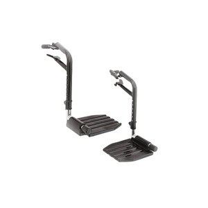 Invacare Swing-Away Footrests, Composite Footplates (No Heel Loops) Invacare Swing-Away Footrests, Composite Footplates (No Heel Loops)