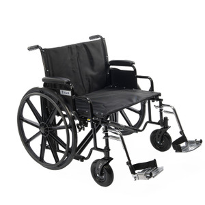 Proactive Medical Titus Heavy-Duty Wheelchair (K7) - Removable Desk-length Fixed Height Armrests and Swing-away Footrests (WCK722DASF, WCK724DASF, WCK726DASF, WCK728DASF, WCK730DASF) Proactive Medical Titus Heavy-Duty Wheelchair (K7) - Removable Desk-length Fixed Height Armrests and Swing-away Footrests (WCK722DASF, WCK724DASF, WCK726DASF, WCK728DASF, WCK730DASF)