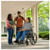 User sitting in an Invacare Tracer SX5 Lightweight Manual Wheelchair talking with friends User sitting in an Invacare Tracer SX5 Lightweight Manual Wheelchair talking with friends