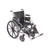 Invacare Manual Wheelchair with Swing-Away Elevating Legrests, Composite Footplates with Padded Calf Pad Invacare Manual Wheelchair with Swing-Away Elevating Legrests, Composite Footplates with Padded Calf Pad