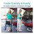 A woman demonstrates a folding rollator, placing it neatly in the back of a car for easy travel and storage. A woman demonstrates a folding rollator, placing it neatly in the back of a car for easy travel and storage.