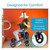 Person seated on a Vive Series Tall Rollator with padded backrest and attached removable storage bag. One wheel is labeled '8" All-Terrain Wheels.' Text overlay reads 'Designed for Comfort.' Person seated on a Vive Series Tall Rollator with padded backrest and attached removable storage bag. One wheel is labeled '8" All-Terrain Wheels.' Text overlay reads 'Designed for Comfort.'
