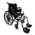 Invacare 9000 XT One Arm Drive Wheelchair with traditional OAD dual push rim system for single-side propulsion and turning Invacare 9000 XT One Arm Drive Wheelchair with traditional OAD dual push rim system for single-side propulsion and turning