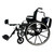Manual wheelchair with flip-back armrests, elevating legrests, calf supports, and push handles, designed for enhanced comfort and caregiver-assisted mobility. Manual wheelchair with flip-back armrests, elevating legrests, calf supports, and push handles, designed for enhanced comfort and caregiver-assisted mobility.